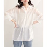 【natural couture】【sherbet line】バックフリルシアー… | NICE CLAUP / OLIVE des OLIVE　OUTLET | 詳細画像2 