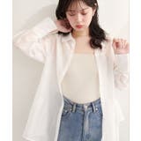 【natural couture】【sherbet line】バックフリルシアー… | NICE CLAUP / OLIVE des OLIVE　OUTLET | 詳細画像3 