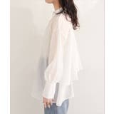 【natural couture】【sherbet line】バックフリルシアー… | NICE CLAUP / OLIVE des OLIVE　OUTLET | 詳細画像6 