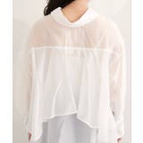 【natural couture】【sherbet line】バックフリルシアー… | NICE CLAUP / OLIVE des OLIVE　OUTLET | 詳細画像9 