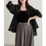 【natural couture】【sherbet line】バックフリルシアー… | NICE CLAUP / OLIVE des OLIVE　OUTLET | 詳細画像13 