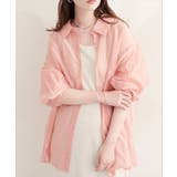 ピンク | 【natural couture】【sherbet line】バックフリルシアー… | NICE CLAUP / OLIVE des OLIVE　OUTLET