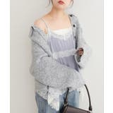 【natural couture】ランダムヘムサテンレースキャミ | NICE CLAUP / OLIVE des OLIVE　OUTLET | 詳細画像15 