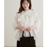 【natural couture】2WAYリボン衿ブラウス | NICE CLAUP / OLIVE des OLIVE　OUTLET | 詳細画像3 