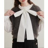 【natural couture】2WAYリボン衿ブラウス | NICE CLAUP / OLIVE des OLIVE　OUTLET | 詳細画像7 