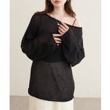 【natural couture】透かし編みボートネックプルオーバー | NICE CLAUP / OLIVE des OLIVE　OUTLET | 詳細画像1 