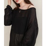 【natural couture】透かし編みボートネックプルオーバー | NICE CLAUP / OLIVE des OLIVE　OUTLET | 詳細画像13 
