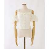 【one after another】ツイードオフショルブラウス | NICE CLAUP / OLIVE des OLIVE OUTLET | 詳細画像3