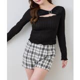 【one after another】バックル付きテレコトップス | NICE CLAUP / OLIVE des OLIVE　OUTLET | 詳細画像2 