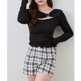 【one after another】バックル付きテレコトップス | NICE CLAUP / OLIVE des OLIVE　OUTLET | 詳細画像3 
