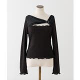 【one after another】バックル付きテレコトップス | NICE CLAUP / OLIVE des OLIVE　OUTLET | 詳細画像16 