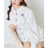 【one after another】【セットアップ可能】フロントギャザーシャツ | NICE CLAUP / OLIVE des OLIVE OUTLET | 詳細画像6