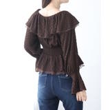 【one after another】ラッフルシャーリングブラウス | NICE CLAUP / OLIVE des OLIVE OUTLET | 詳細画像14