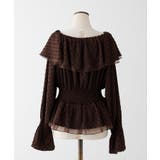 【one after another】ラッフルシャーリングブラウス | NICE CLAUP / OLIVE des OLIVE OUTLET | 詳細画像16