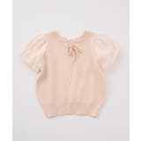 【one after another】前後2way袖フェザー半袖ニット | NICE CLAUP / OLIVE des OLIVE OUTLET | 詳細画像9