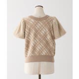【one after another】前後2way袖フェザー半袖ニット | NICE CLAUP / OLIVE des OLIVE OUTLET | 詳細画像26