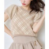 【one after another】前後2way袖フェザー半袖ニット | NICE CLAUP / OLIVE des OLIVE OUTLET | 詳細画像37
