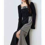 柄2 | 【one after another】【SMサイズ展開】アンサンブル配色チェック… | NICE CLAUP / OLIVE des OLIVE OUTLET