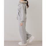 【セットアップ対応】ラメ裏起毛リラックスパンツ | NICE CLAUP / OLIVE des OLIVE OUTLET | 詳細画像18