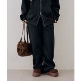 【セットアップ対応】ラメ裏起毛リラックスパンツ | NICE CLAUP / OLIVE des OLIVE OUTLET | 詳細画像3