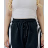 ラメ裏毛ライン入りパンツ | NICE CLAUP / OLIVE des OLIVE OUTLET | 詳細画像13