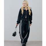 ラメ裏毛ライン入りパンツ | NICE CLAUP / OLIVE des OLIVE OUTLET | 詳細画像18