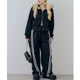 ラメ裏毛ライン入りパンツ | NICE CLAUP / OLIVE des OLIVE OUTLET | 詳細画像19