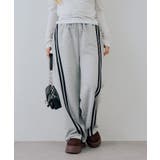 ラメ裏毛ライン入りパンツ | NICE CLAUP / OLIVE des OLIVE OUTLET | 詳細画像37