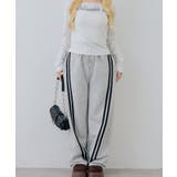 ラメ裏毛ライン入りパンツ | NICE CLAUP / OLIVE des OLIVE OUTLET | 詳細画像44