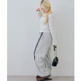 ラメ裏毛ライン入りパンツ | NICE CLAUP / OLIVE des OLIVE OUTLET | 詳細画像47
