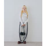 ラメ裏毛ライン入りパンツ | NICE CLAUP / OLIVE des OLIVE OUTLET | 詳細画像48