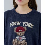 ベアーニット帽プルオーバー | NICE CLAUP / OLIVE des OLIVE　OUTLET | 詳細画像15 