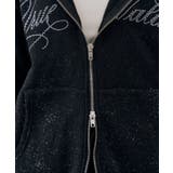【セットアップ対応】ララメ裏起毛ファー付ジップパーカー | NICE CLAUP / OLIVE des OLIVE　OUTLET | 詳細画像53 