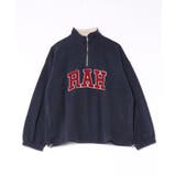 フリースBIGロゴハーフジッププルオーバー | NICE CLAUP / OLIVE des OLIVE　OUTLET | 詳細画像4 