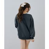 裏起毛ロゴスエット | NICE CLAUP / OLIVE des OLIVE　OUTLET | 詳細画像10 