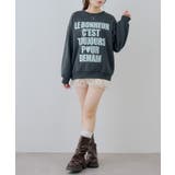 裏起毛ロゴスエット | NICE CLAUP / OLIVE des OLIVE　OUTLET | 詳細画像12 