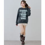 裏起毛ロゴスエット | NICE CLAUP / OLIVE des OLIVE　OUTLET | 詳細画像13 