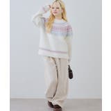 球心ラメニットプルオーバー | NICE CLAUP / OLIVE des OLIVE OUTLET | 詳細画像4