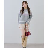 球心ラメニットプルオーバー | NICE CLAUP / OLIVE des OLIVE OUTLET | 詳細画像16
