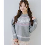 球心ラメニットプルオーバー | NICE CLAUP / OLIVE des OLIVE OUTLET | 詳細画像21