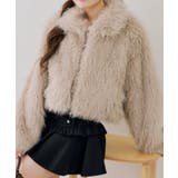 キラキラファースタンドブルゾン | NICE CLAUP / OLIVE des OLIVE OUTLET | 詳細画像2