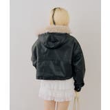 フードファーリボン付ブルゾン | NICE CLAUP / OLIVE des OLIVE OUTLET | 詳細画像11