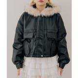 フードファーリボン付ブルゾン | NICE CLAUP / OLIVE des OLIVE OUTLET | 詳細画像15