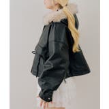 フードファーリボン付ブルゾン | NICE CLAUP / OLIVE des OLIVE OUTLET | 詳細画像16