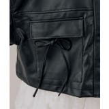 フードファーリボン付ブルゾン | NICE CLAUP / OLIVE des OLIVE OUTLET | 詳細画像20