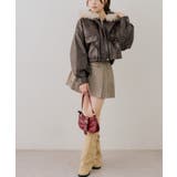 フードファーリボン付ブルゾン | NICE CLAUP / OLIVE des OLIVE OUTLET | 詳細画像6