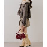 フードファーリボン付ブルゾン | NICE CLAUP / OLIVE des OLIVE OUTLET | 詳細画像7