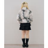 配色ファーブルゾン | NICE CLAUP / OLIVE des OLIVE　OUTLET | 詳細画像6 