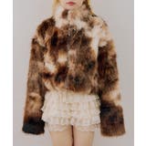 配色ファーブルゾン | NICE CLAUP / OLIVE des OLIVE　OUTLET | 詳細画像12 
