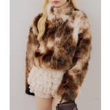 配色ファーブルゾン | NICE CLAUP / OLIVE des OLIVE　OUTLET | 詳細画像7 